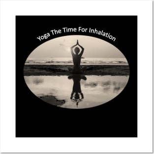 Yoga Inhalation Posters and Art